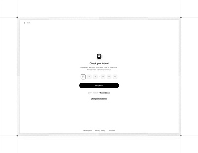 Verify Email code design figma finance login password product design signin signup ui ux verify email