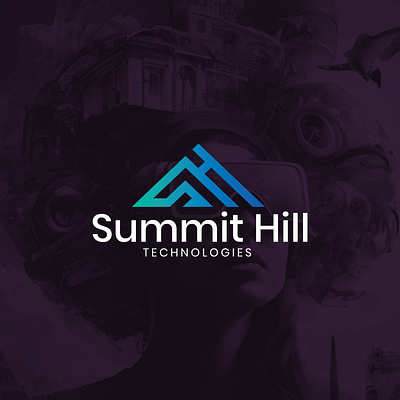 Summit Hill - Tech Company Logo brand identity branding business design business logo clear logo company logo cool logo creative creative logo graphic design logo logo designer minimalist logo modern logo simple tech logo technology unique logo website logo