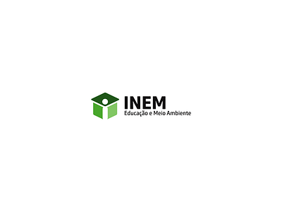 INEM Logo Reveal animation branding design e learning graduation graphic design logo logo reveal study vector