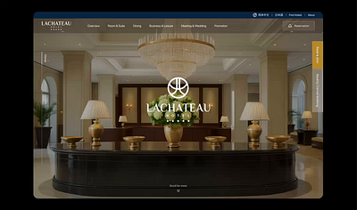 5☆ hotel and resort web concept