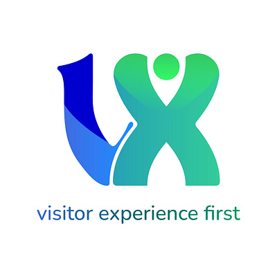 Logo Design - VX1 (Visitor Experience First) 2024 illustrator photoshop