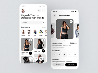 E-commerce Shopping Mobile App app app design cleanui ecommerce ecommerceapp ios minimaldesign mobile mobile app mobile ui onlineshopping productdesign shoppingapp ui ui design uiux