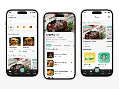 Chef - Food Delivery Mobile App Concept app food app food app design food concept food delivery food delivery app food mobile app food ui ios mobile app restaurant app restaurant website ui ui design