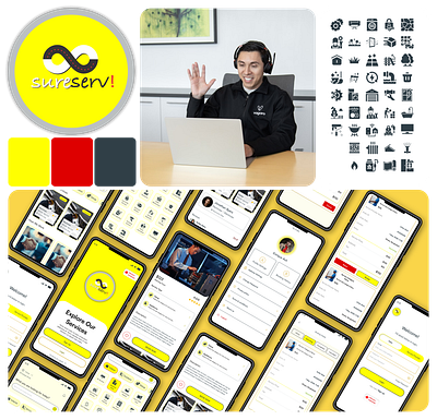 Super Serv! appprototype design designprocess interactiondesign mobile app mobile app design productdesign prototyping serviceapp servicebooking servicemarketplace ui ui design ux ux design website design