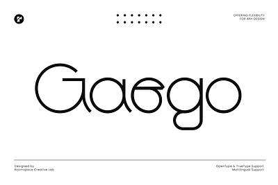 Gaego Font - A Modern and Clean Sans boho branding clean cute design display feminine font glamour luxury magazine modern packing sans serif signature typeface typography vogue wedding