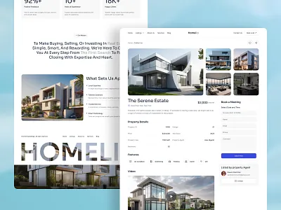 Real Estate Website Ui Design best web design construction figma home landing page property real estate real estate landing page real estate website real estate website ui design realitor ui ux design uiux ux ux design web design web design inspiration web interface design website website design