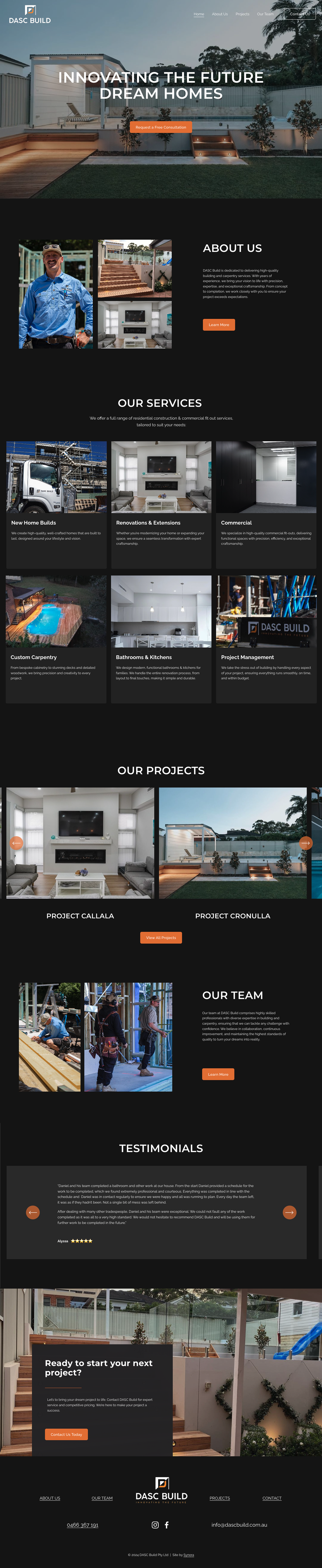 Building & Construction Website animation branding building construction graphic design illustration web