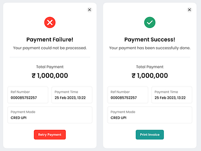 Payment Status Pop Ups failed failure figma payment paymentamount paymentdone paymentfailed paymentfailure paymentmode paymentpopups paymentstatus paymentsuccess popup success transaction