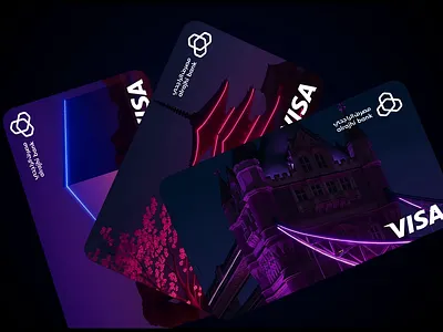 💳 Visa Card UI Animation V2 animation card animation card design motion graphics ui visa card