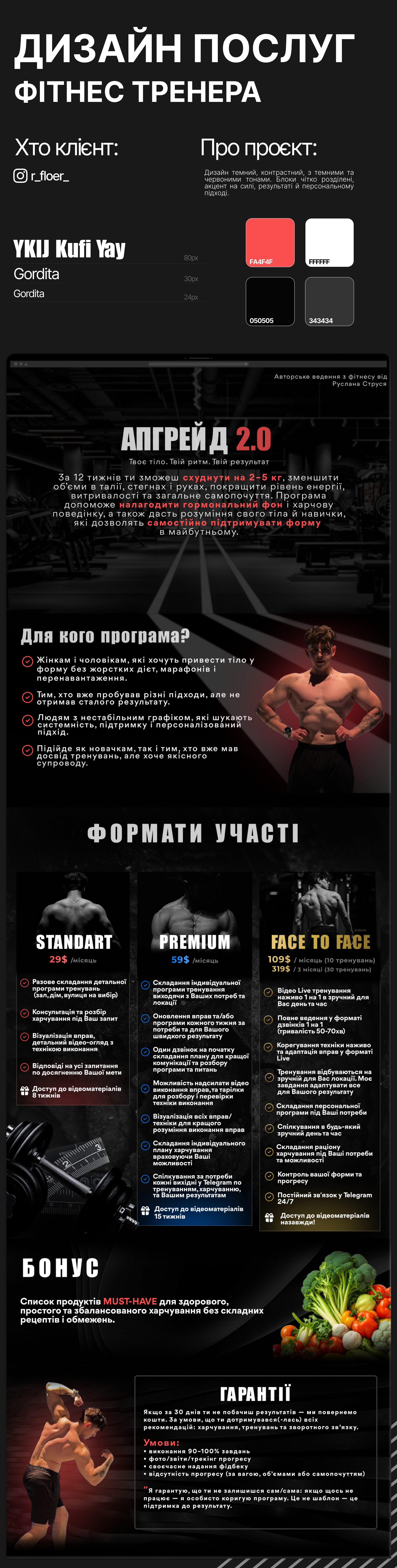 Example of UI/UX Design