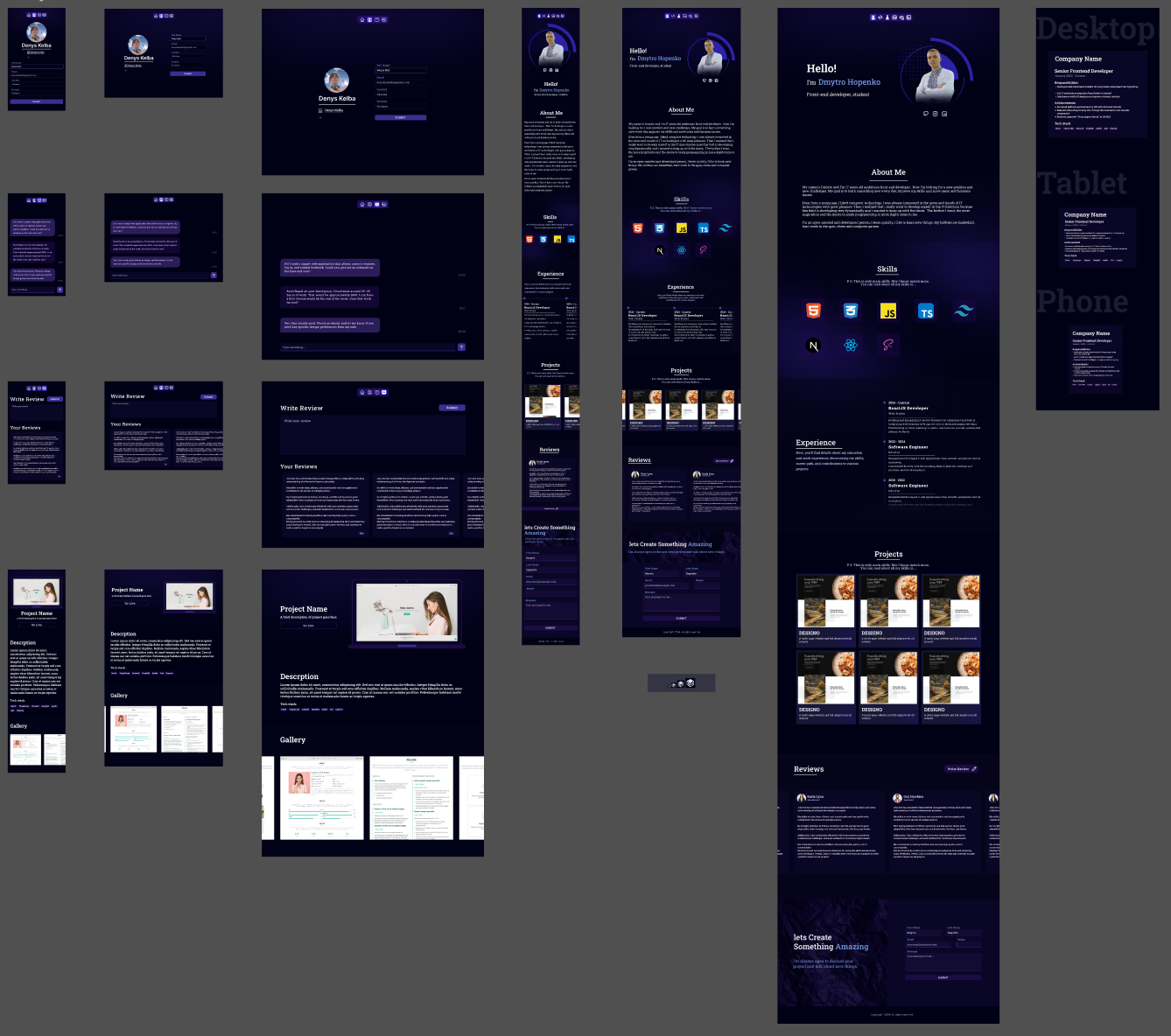 Example of UI/UX Design