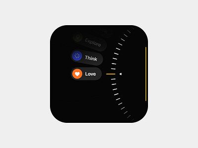 Wheel UI animation icons interaction jitter ui