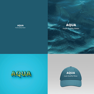 Water Logo brand identity branding logo water