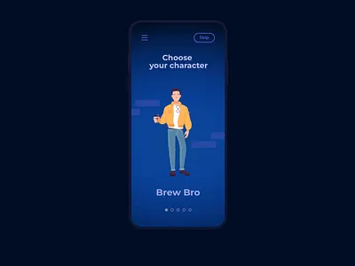 Character Motion Graphics | Keyframe Animation | UI Design animation design graphic design illustration motion graphics svg animation svgator ui
