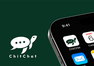 ChitChat (App Logo + Icon Design) app icon branding business logo company logo creative logo design graphic design logo logo design minimalist logo modern logo professional logo vector