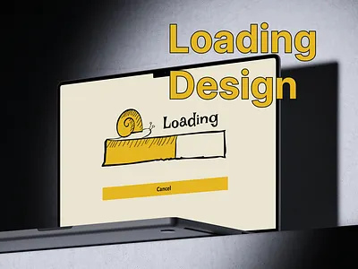 Loading Design dailyui figma illustration illustrator loading ui ui076 ux uxui web design