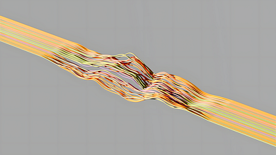 Modern Abstract Gradient Wave Pattern Wallpaper 3d animation branding graphic design logo motion graphics ui