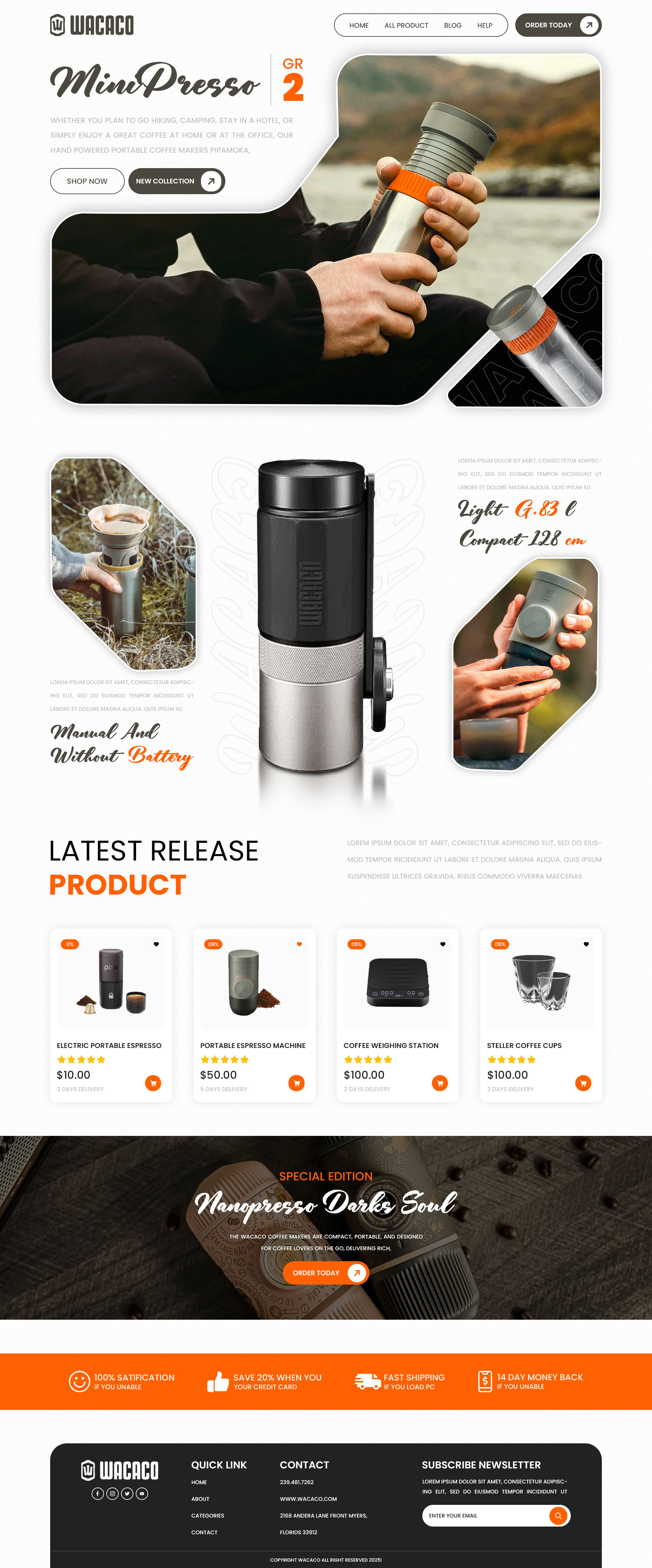 Example of 1 Home And 5 Pages Website Design