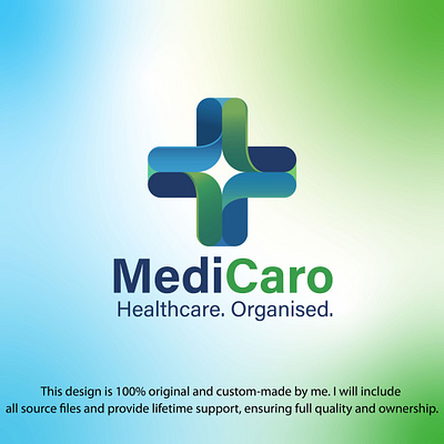 MediCaro Logo Design custom logo graphic design healthcare logo logo logo design medical logo minimalist logo modern logo typography logo
