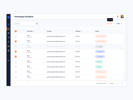 Datatable designs, themes, templates and downloadable graphic elements ...