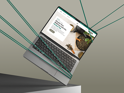 Teovo - Tea Products Landing Page design flavours landing page personalization product design tea tea website design teabrand ui design ui ux web design website website design wellness products