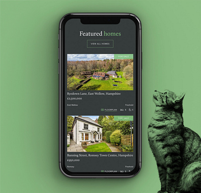 Henshaw Fox website and branding brand guidelines branding estate agents graphic design property website design