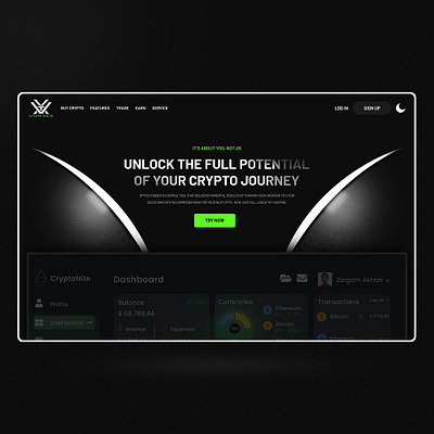 VORTEX CRYPTO WEBSITE DESIGN app branding design elementor figma graphic design illustration landing page logo ui vector web web design website website design wordpress
