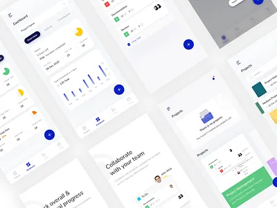 Task management mobile app minimal mobile app ui design user friendly ux design
