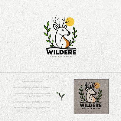 WILDERE (Vintage/Retro) Logo Design brand design brand inspiration branding custom logo design designinspiration designtrends graphic design logo logo maker logodesigner logomaker logotype retro logo trendy logo vintage logo visual identy