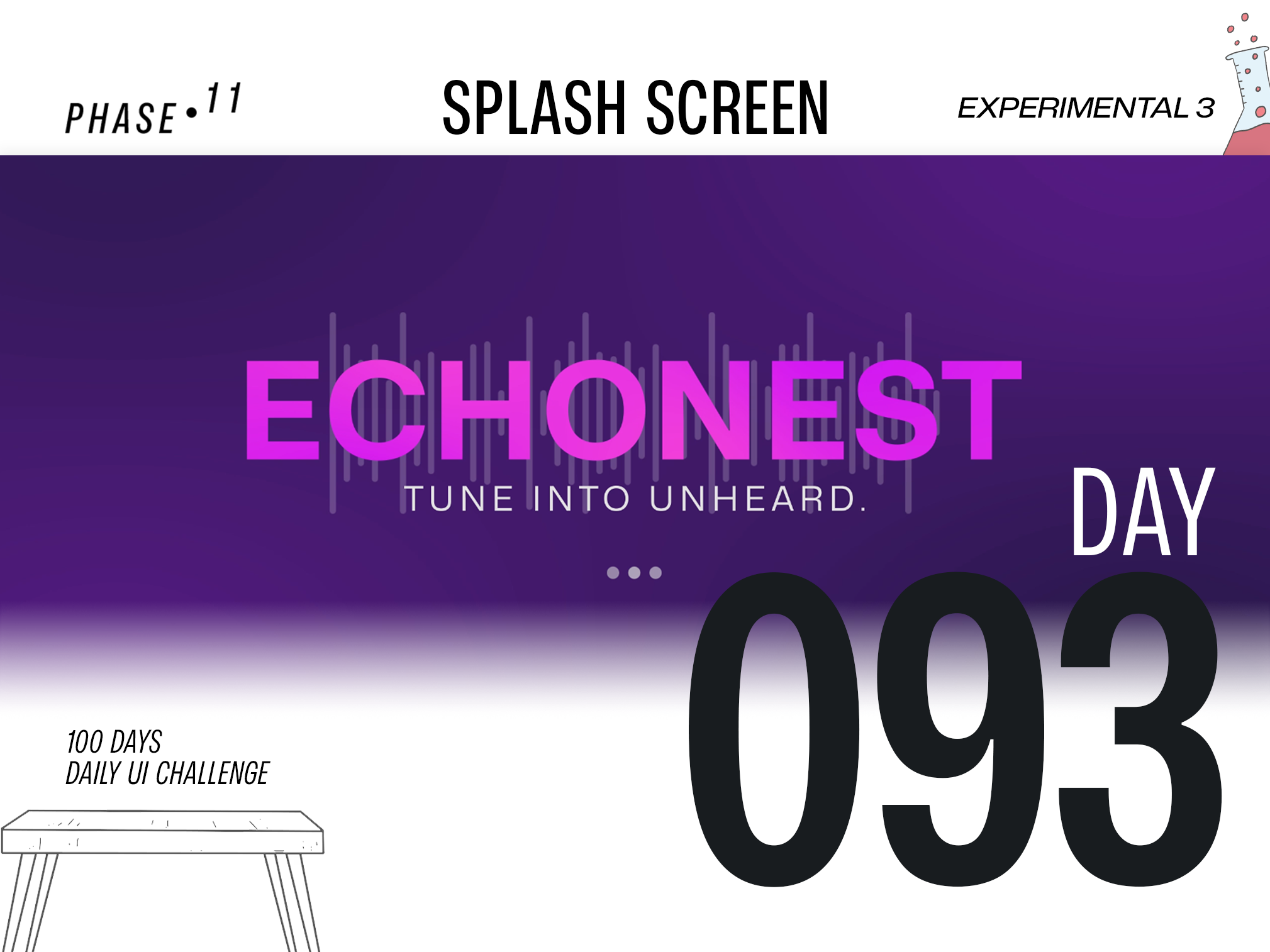 Splash Screen - DailyUIChallenge 100daysui branding dailyui dailyuichallenge design illustration logo ui uiux website