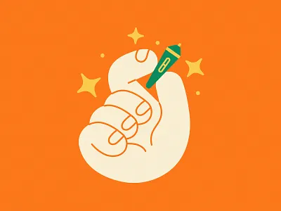 Creative Hands app branding creative design designer hand illustration ui vector