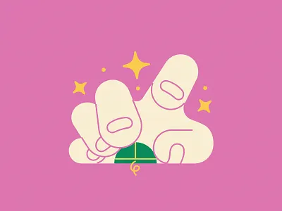 Creative Hands app branding creative design hand illustration mouse ui vector