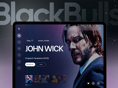 Film & Movie streaming website ui design dashboard ui film platform film web imdb interactive design media streaming movie app movie platform movie streaming streaming app streaming ui tv app design video player design