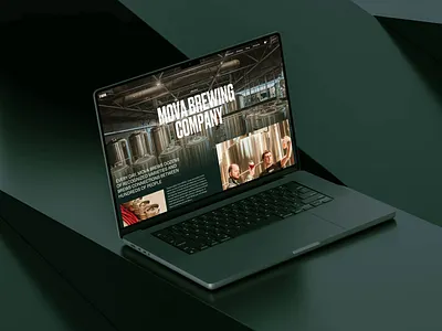 MOVA Brewery Website Design 3d animation beer branding brewery business design graphic design interaction design interface marketing motion graphics ui user experience user interface ux web web design web marketing website