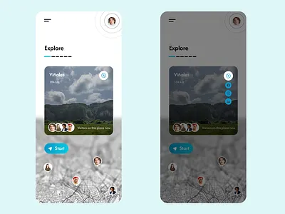 QuickShare Bubble #DailyUI 010 app branding design graphic design typography ui ux