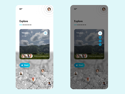 QuickShare Bubble #DailyUI 010 app branding design graphic design typography ui ux