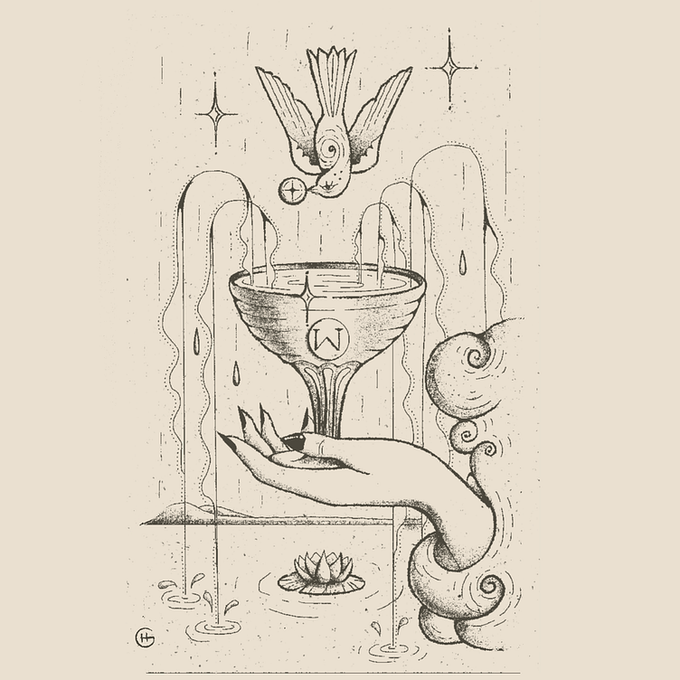 Tarot. The First card. by Daria Ermolova on Dribbble