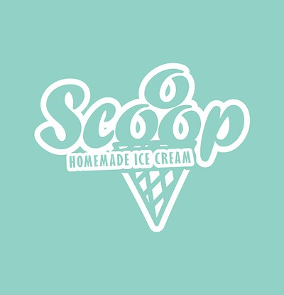 Scoop Ice Cream | Branding branding design graphic design illustration logo typography vector