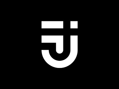 FJ monogram brand design brand identity brand mark branding custom logo fj fj logo icon design identity letter fj lettermark logo logo design logo mark minimal logo minimalist logo modern logo monogram simple logo timeless logo