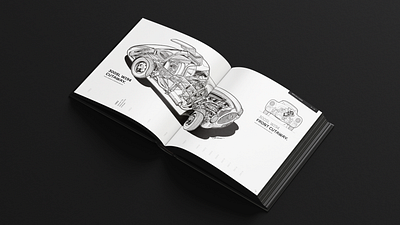 McLaren Automotive book design automotive book design graphic design