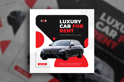 Rent a car banner banner business buy car car car service car shop car template flyer rent rent a car rent car rental social media vehicle