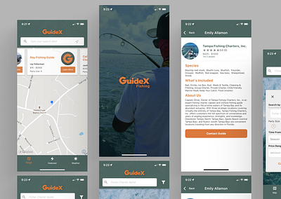 GuideX Native App app app design design ui ux