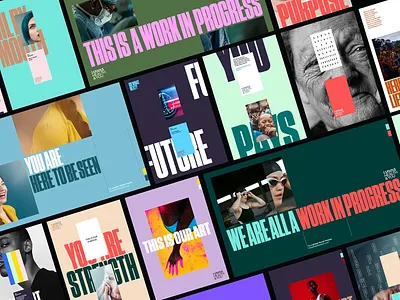 Human Health & You - Empathetic Campaign Visuals awareness brand identity branding campaign visuals colorful design empathetic empathetic visuals graphic design logo logo design posters typography vibrant visual identity visual storytelling