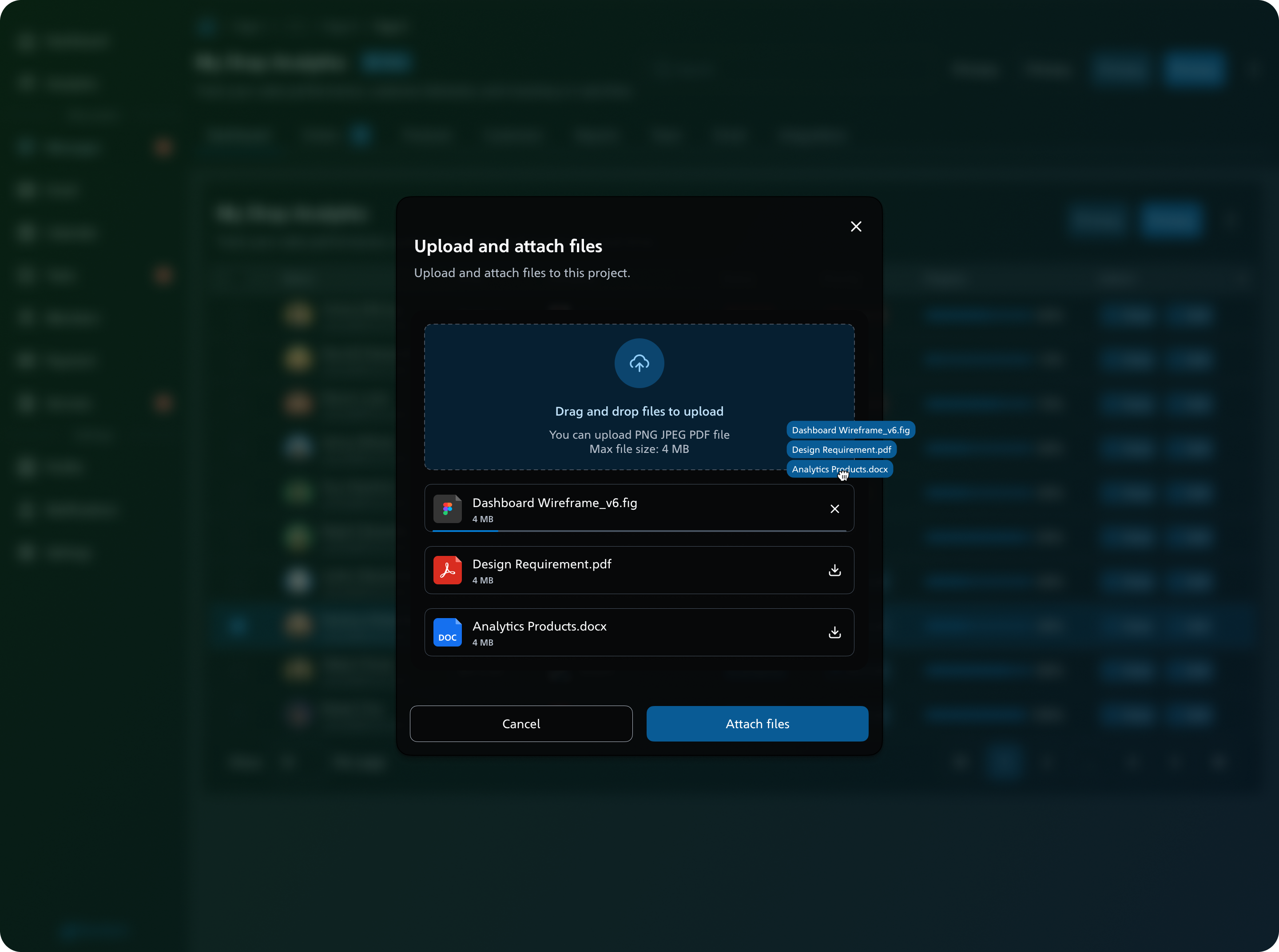 Create a new project — Silica UI by ramzi ltt on Dribbble