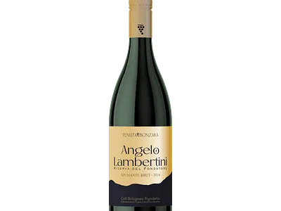 Italian spumante label design branding design graphic design illustration mockup packaging photoshop