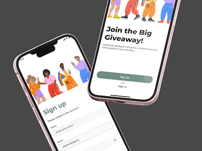 Sign-Up Screen | iOS App UI | #DailyUI 001 clean design graphic design interaction design ios ui light theme ui minimal ui mobile app modern ui sign up ui ui ux ux