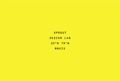 Sprout MMXIX 3d printing branding custom jewelry design identity logo typography