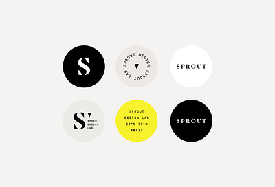 Sprout Social 3d printing branding custom jewelry design identity logo typography