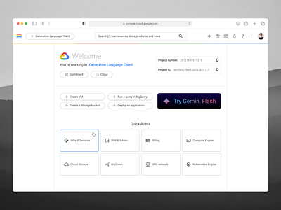 GCC (Concept) dashboard design google ui ux