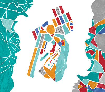Invisible cities design illustration maps storytelling vector